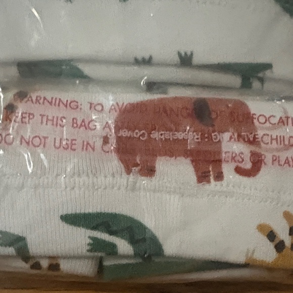 Hanna Andersson* Animal Print Briefs 3-Pack* organic - Picture 4 of 4